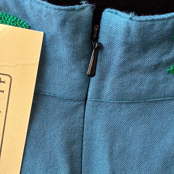 NWT HolyClothing 2x Majolica Blue Acacia Maxi Dress - Picture 8 of 14